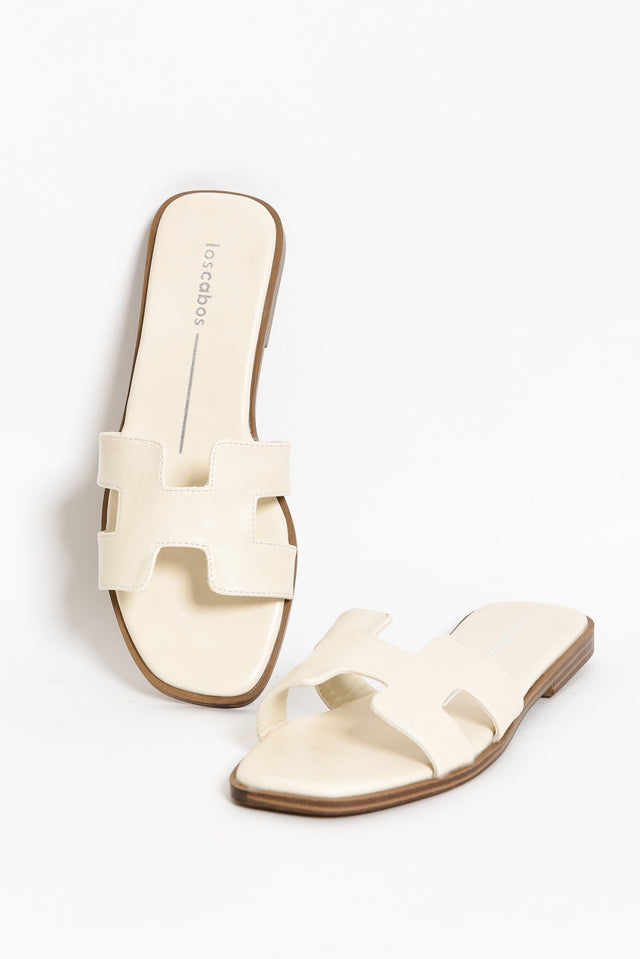 Hacette Ivory Cut Out Slide