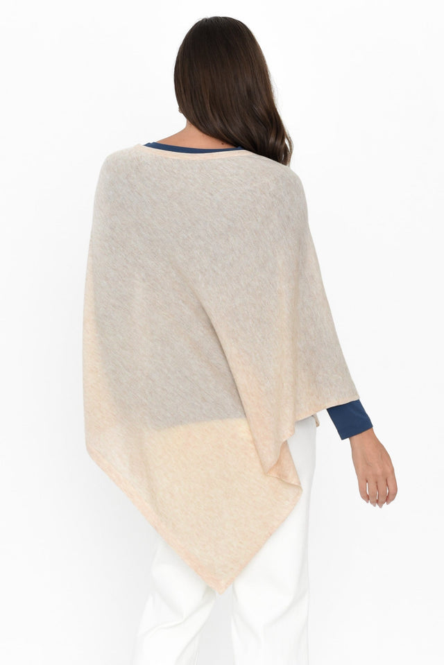 Haly Oat Wool Blend Poncho image 4