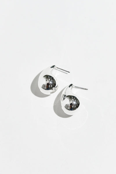 Halycon Silver Teardrop Earrings