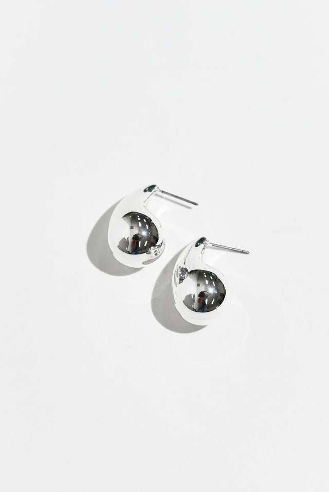 Halycon Silver Teardrop Earrings image 1