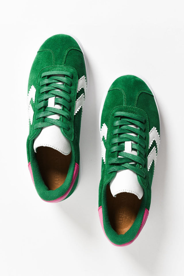 Iggy Green Suede Sneaker image 7