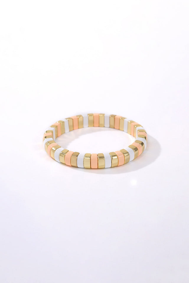 Isabelli Gold Beaded Bracelet