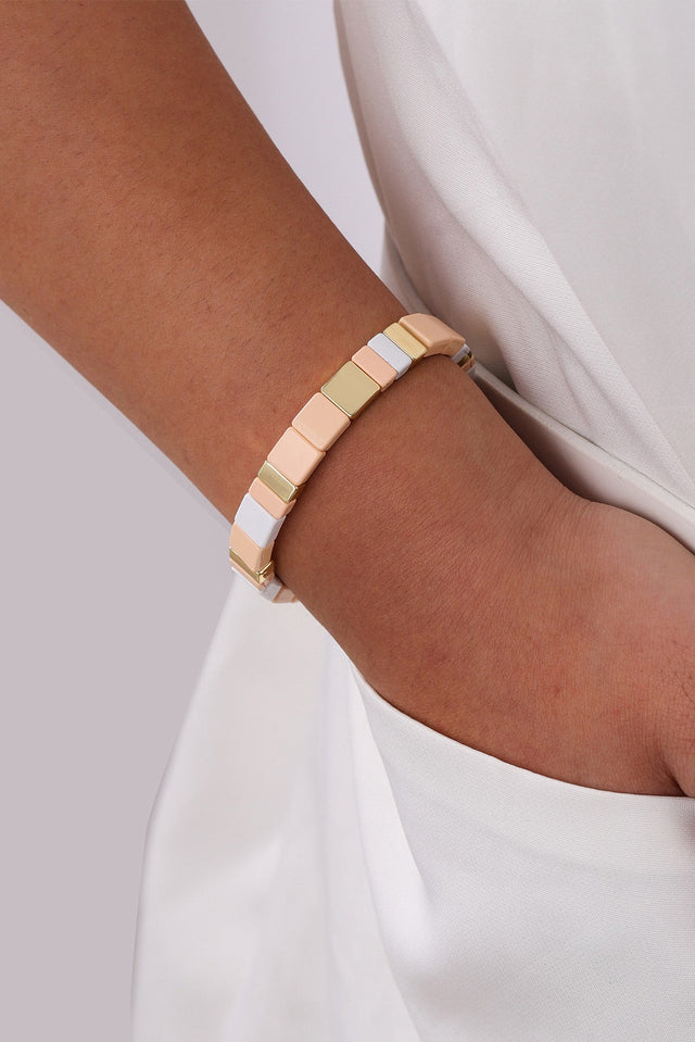 Isla Gold Beaded Bracelet