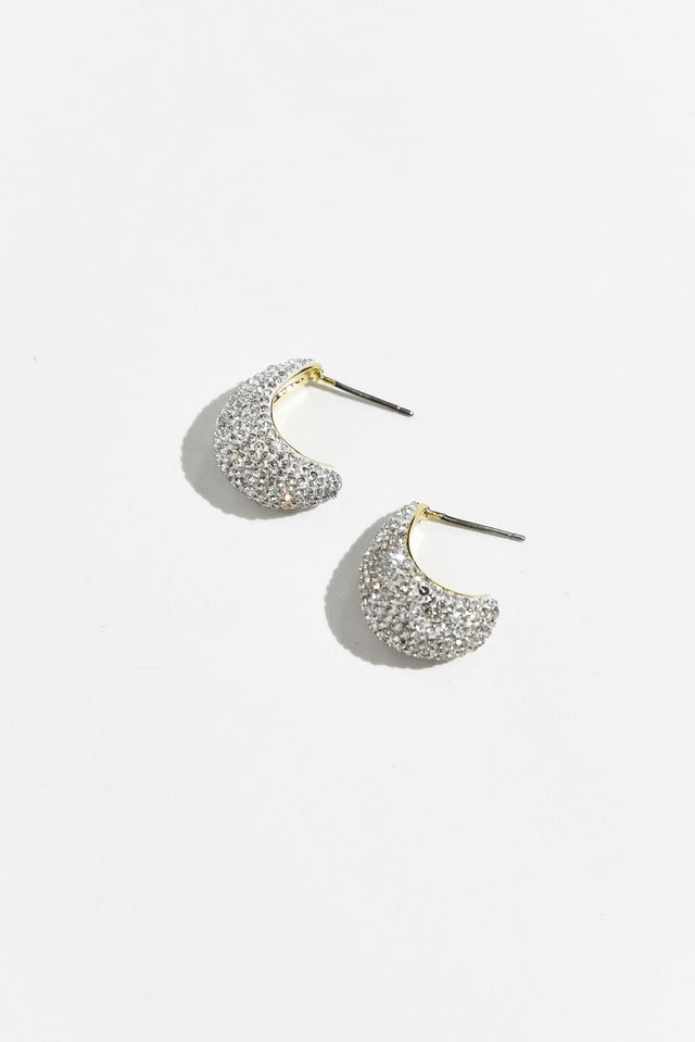 Jemma Gold Crystal Drop Earrings