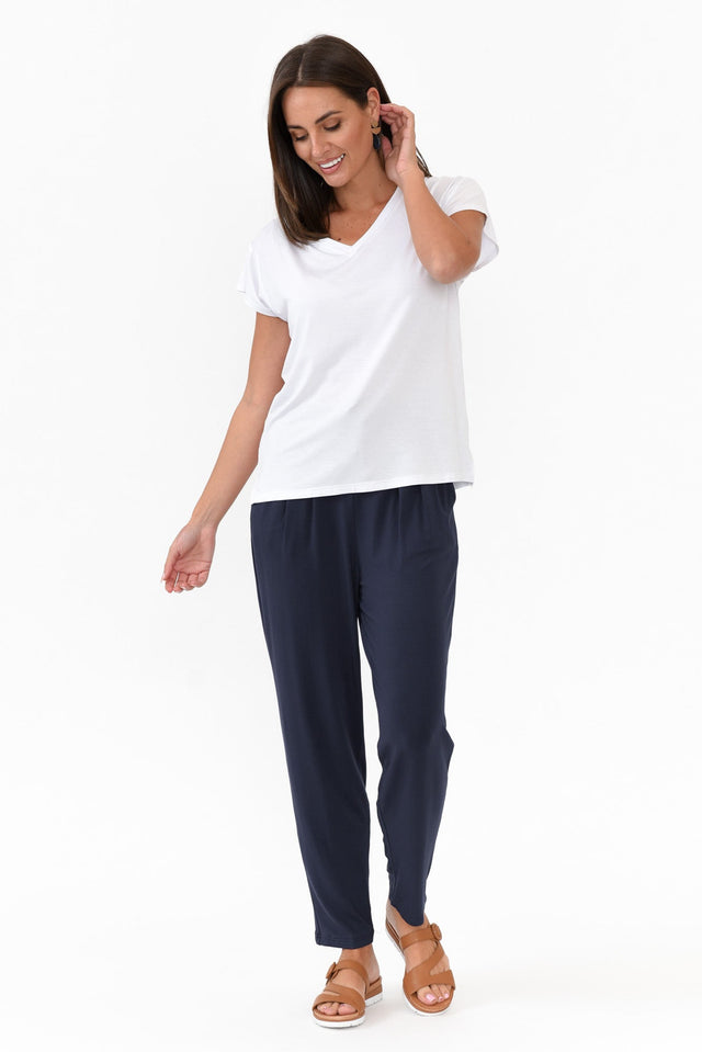 Jenkins White Modal Tee image 6