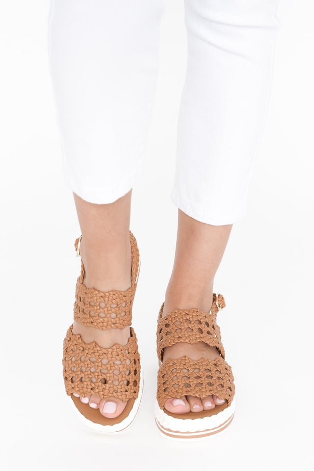 Jojo Camel Woven Platform Sandal