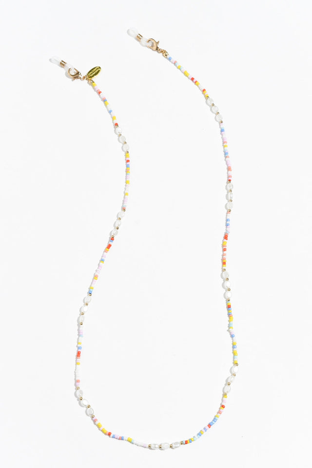 Keyla Multi Beaded Glasses Chain