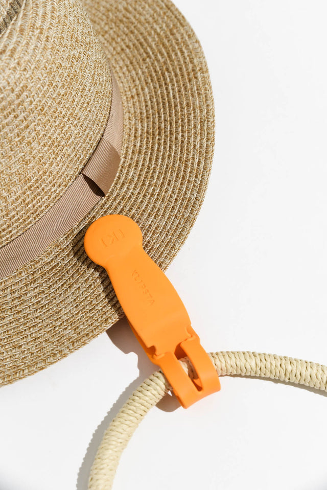 Klipsta Tangerine Hat Clip