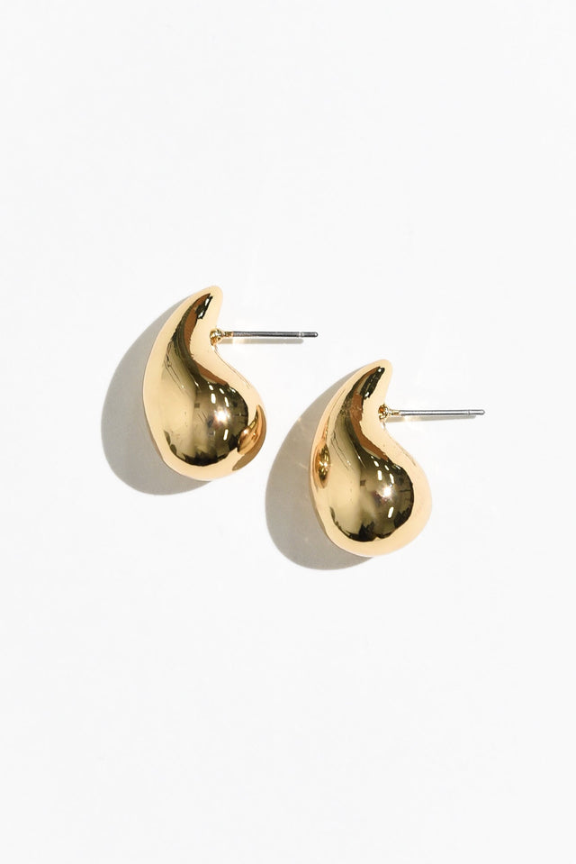 Lainey Gold Drop Earrings image 1