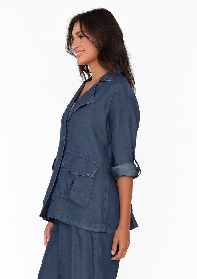 Lara Blue Denim Jacket image 5