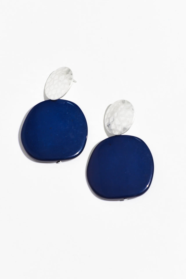 Lenore Blue Drop Earrings image 1