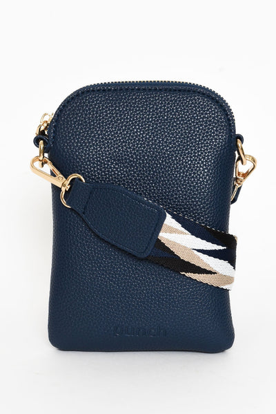 Leola Navy Walker Crossbody Bag