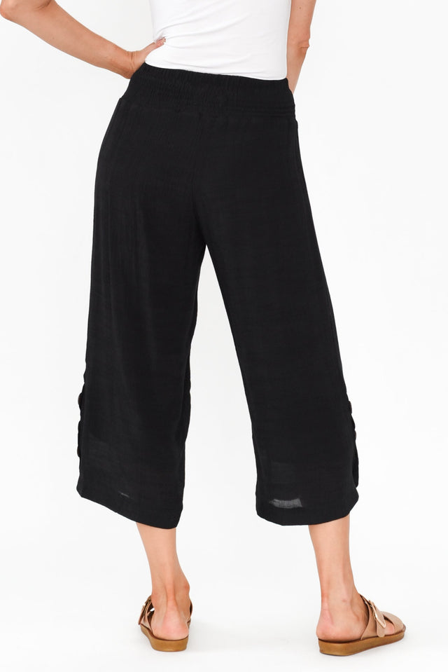 Lettie Black Button Pants image 5