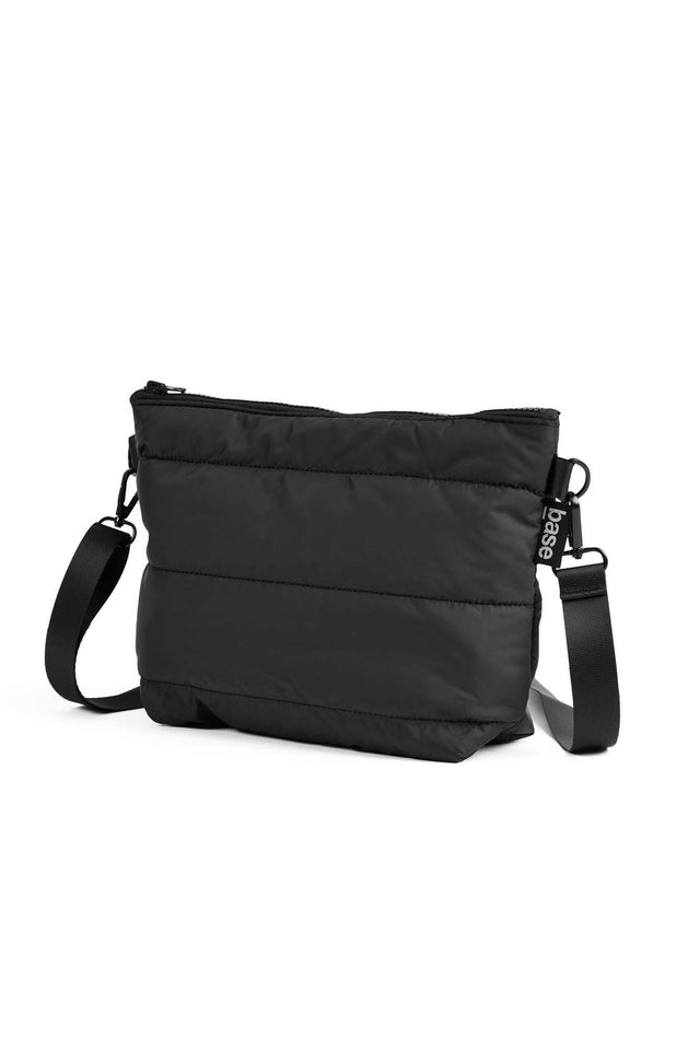 Stash Base Black Crossbody Bag