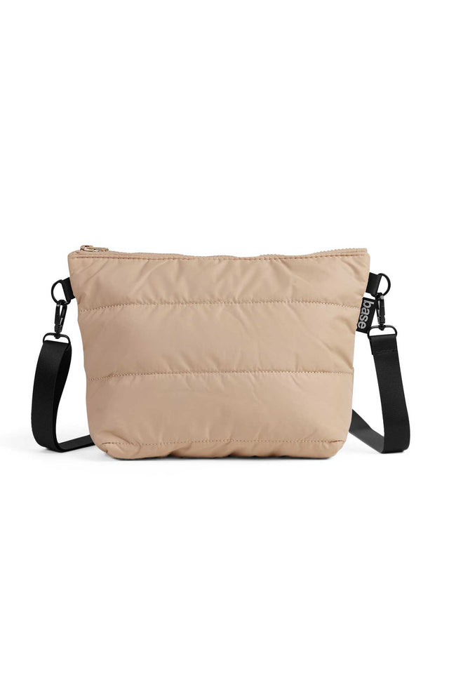 Stash Base Sand Crossbody Bag