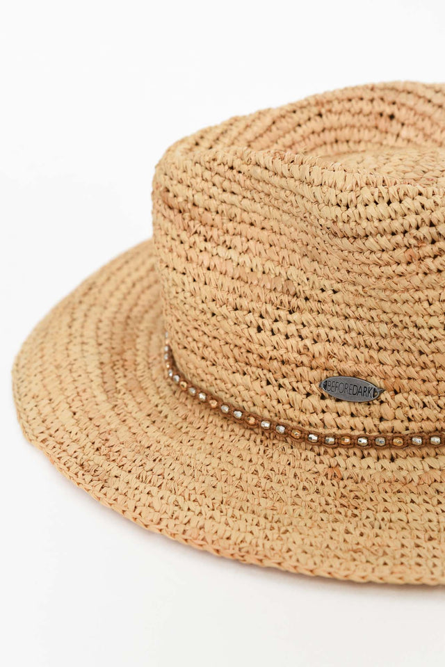 Magdalena Natural Raffia Safari Hat