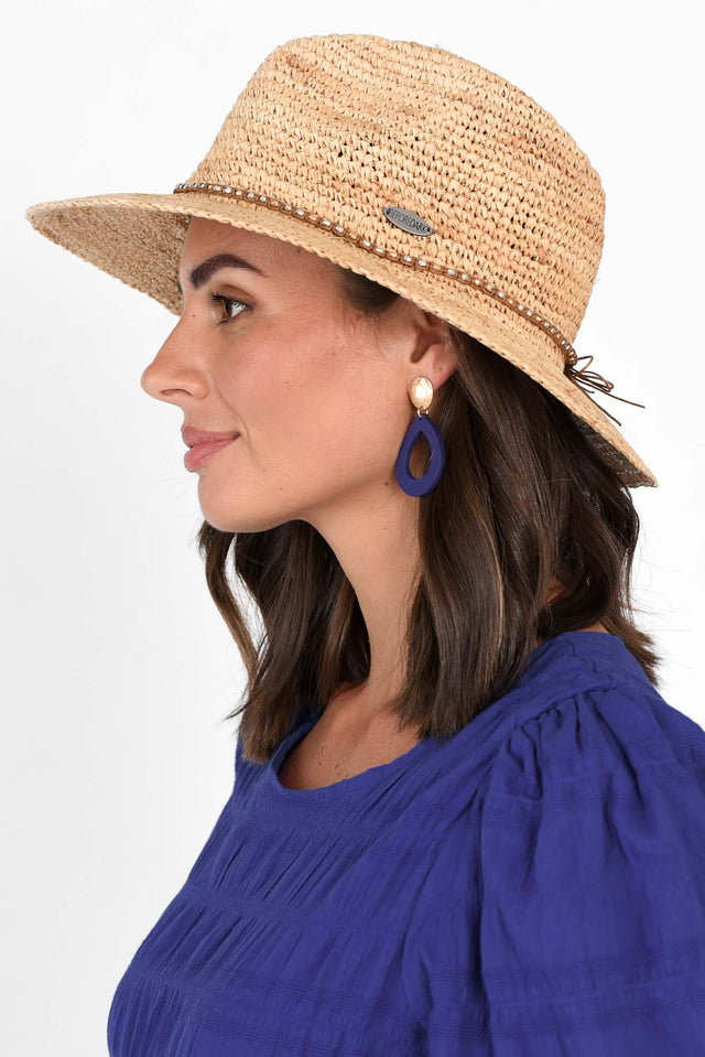 Magdalena Natural Raffia Safari Hat