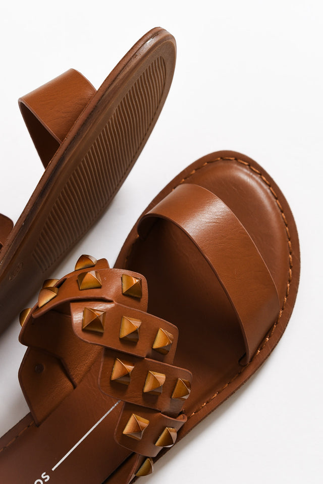 Maila Brandy Stud Slide image 5