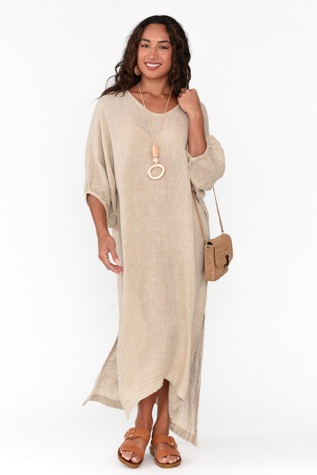 Marcel Natural Linen Dress banner image