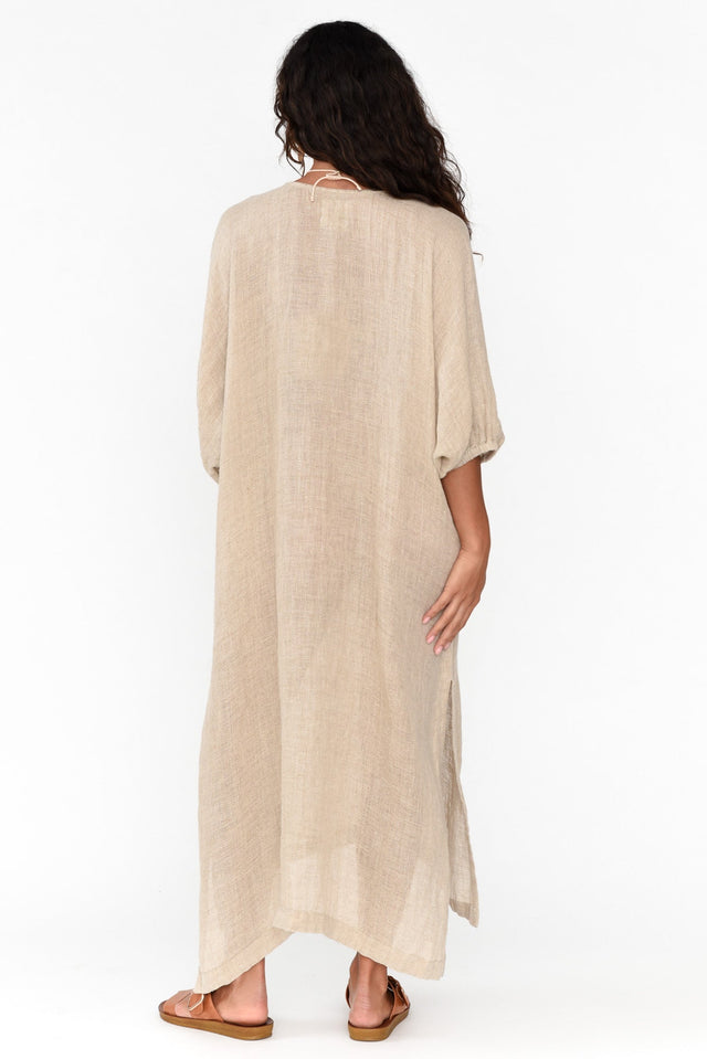 Marcel Natural Linen Dress image 4