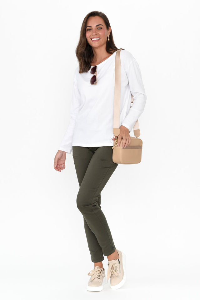 Margo Khaki Jogger Pants image 3