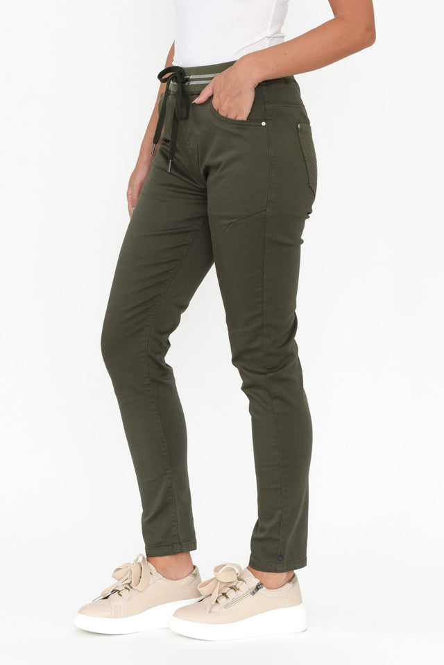 Margo Khaki Jogger Pants