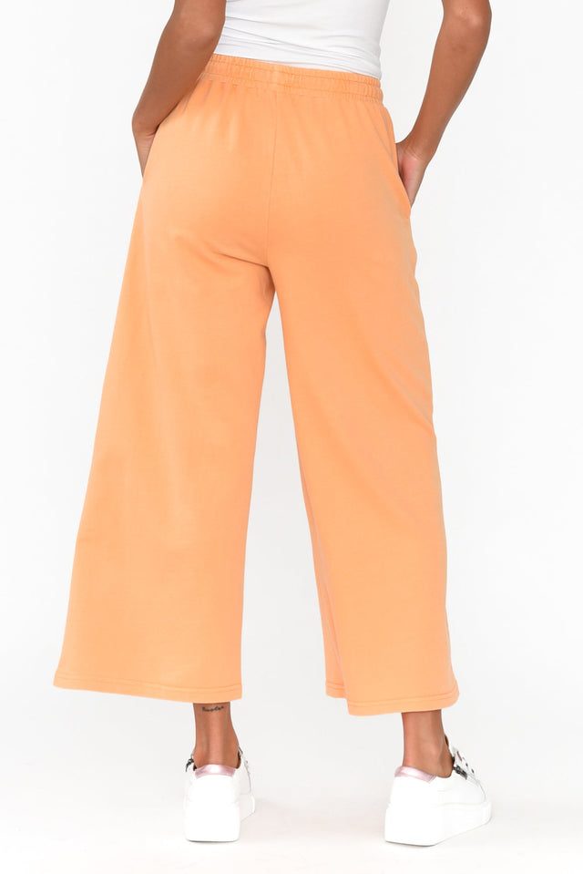 Mariam Orange Relaxed Track Pants