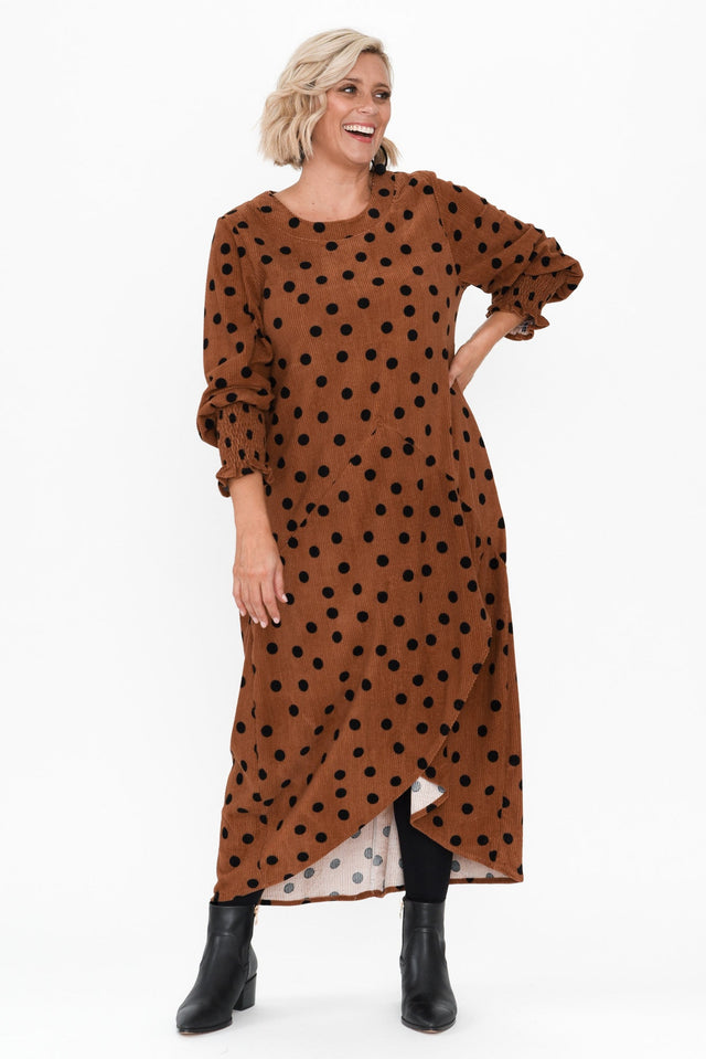 Marquis Rust Spot Cotton Dress image 6