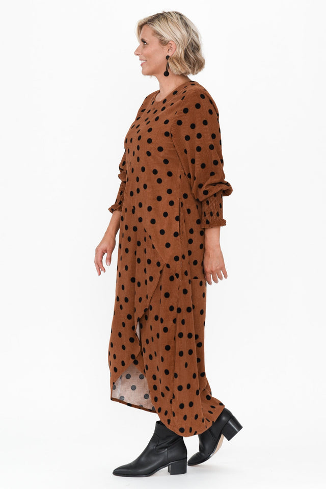 Marquis Rust Spot Cotton Dress