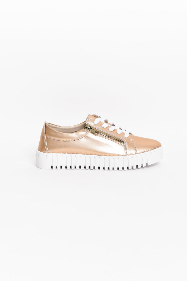 Medusa Rose Gold Platform Sneaker image 6