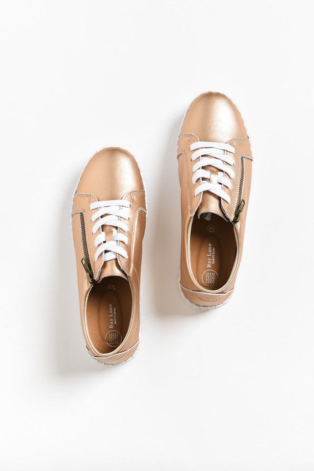 Medusa Rose Gold Platform Sneaker image 7