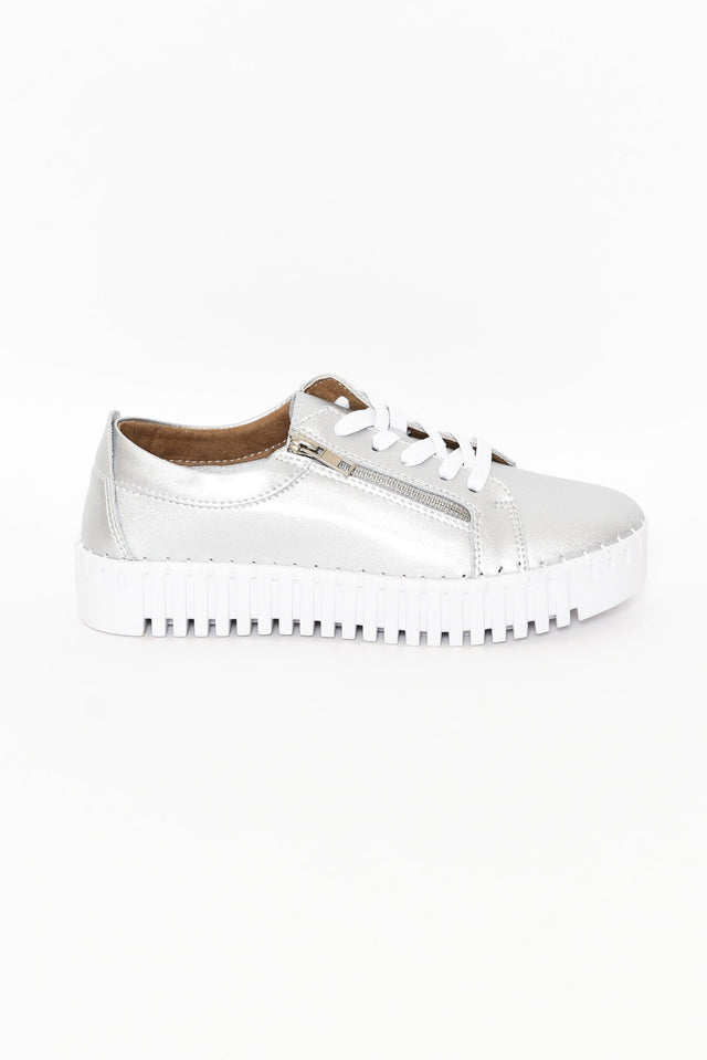 Medusa Silver Platform Sneaker image 6