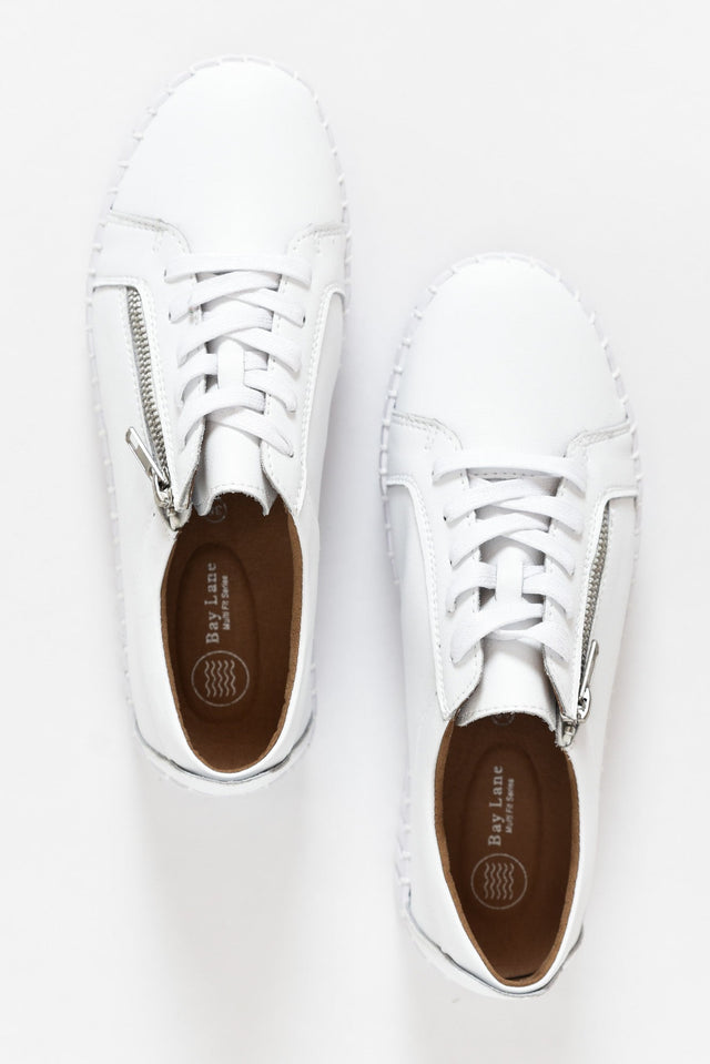 Medusa White Platform Sneaker