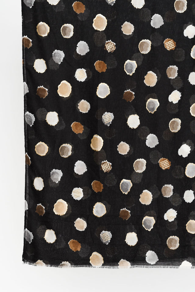 Mino Black Spot Scarf image 2