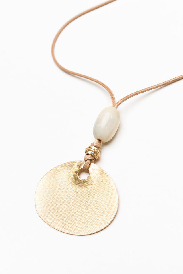 Mirabella Gold Pendant Necklace