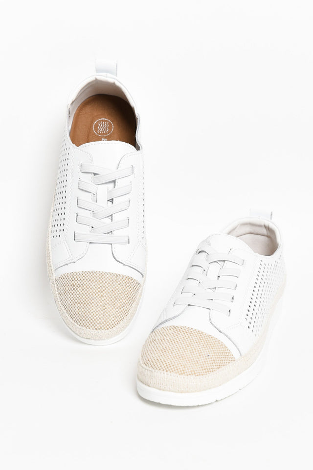 Moon White Leather Sneaker image 1