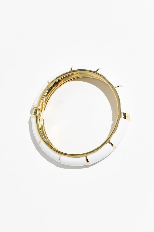 Naari White Contrast Bangle image 1