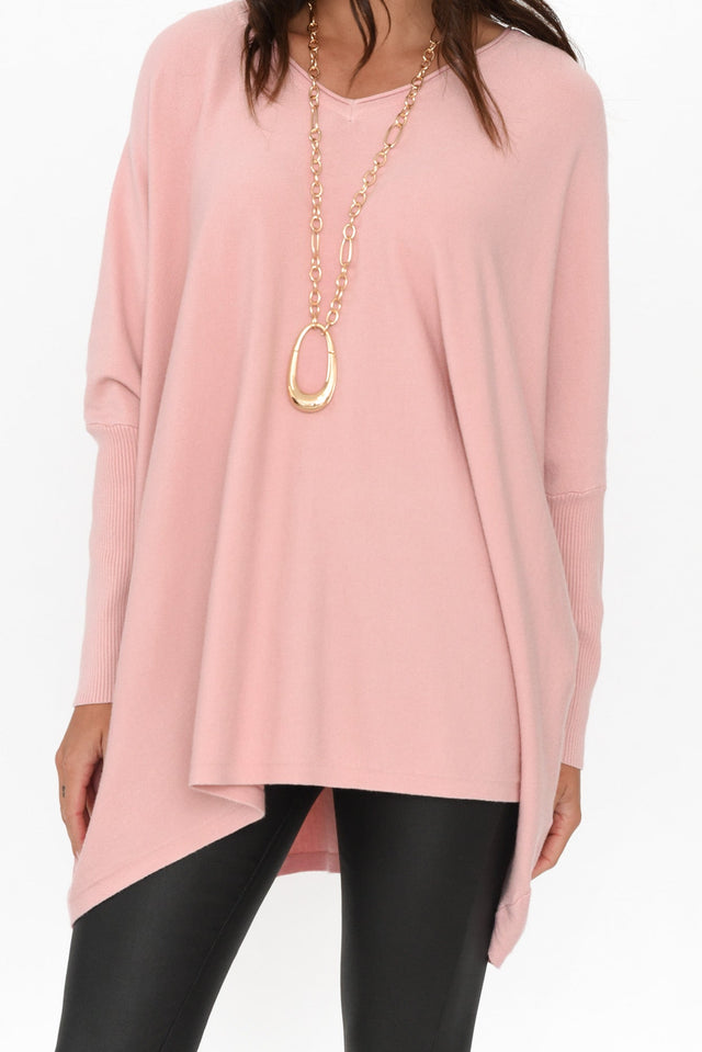 Nastia Blush Wool Blend Sweater image 6