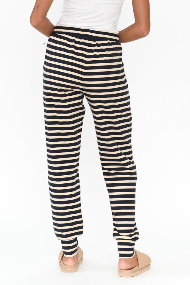 Nautical Stripe Cotton Everyday Tie Pants