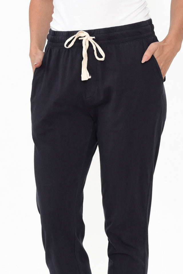 Navy Wash Out Lounge Pants