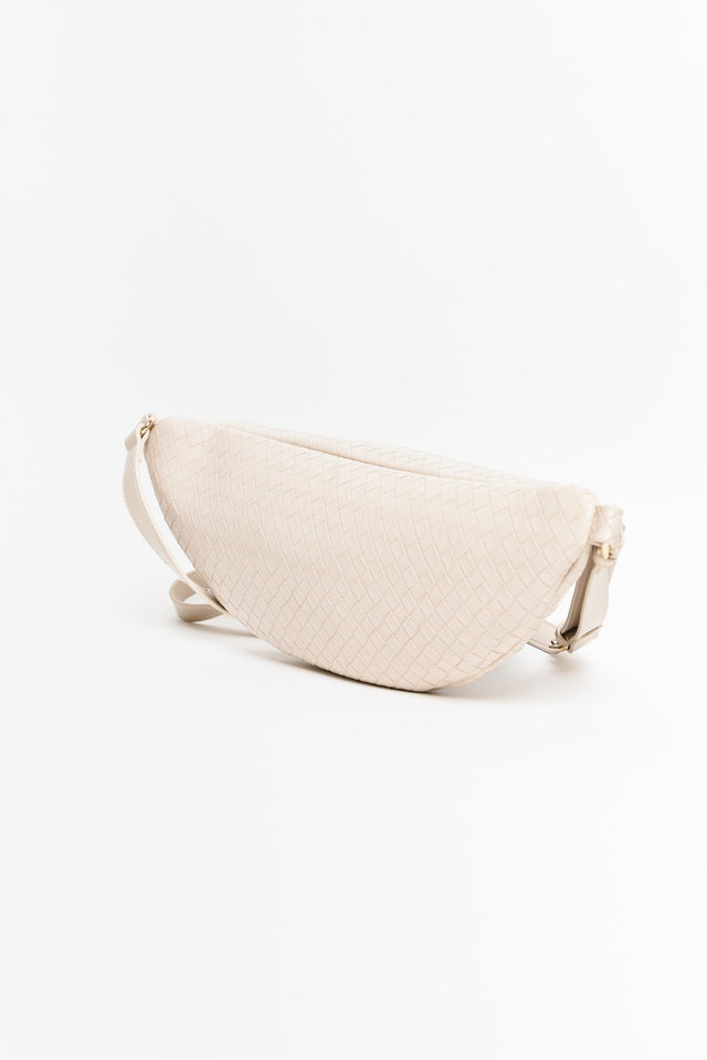 Nomad Cream Woven Sling Bag image 3