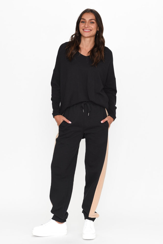 Offhand Black Cotton Pants image 7