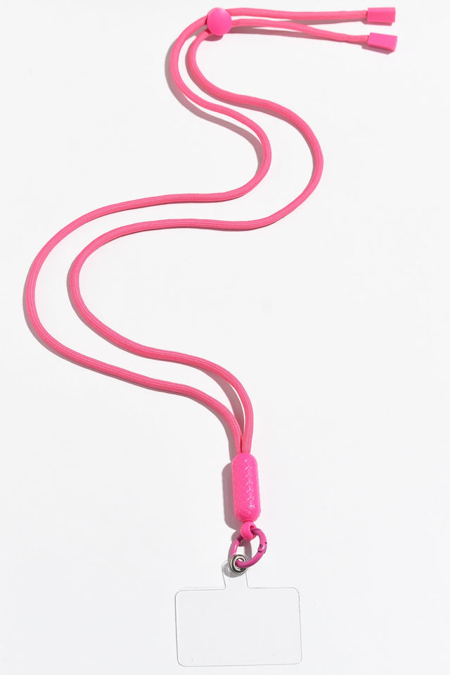 Pop Pink Phone Lanyard image 2