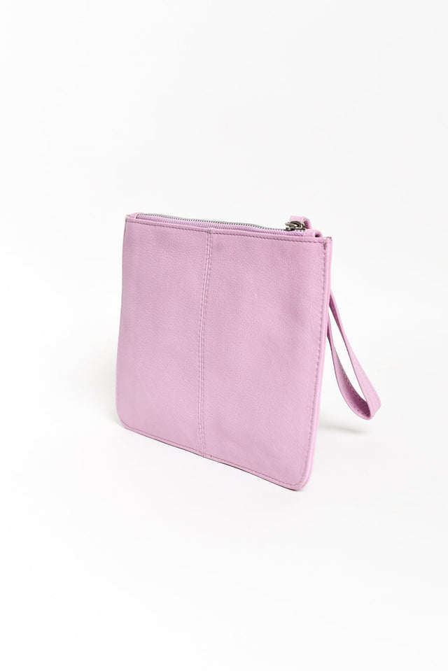 Queens Blush Leather Clutch image 3