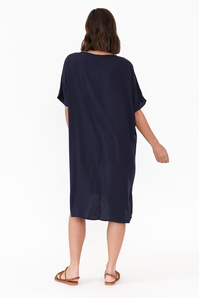 Quinn Navy Kaftan