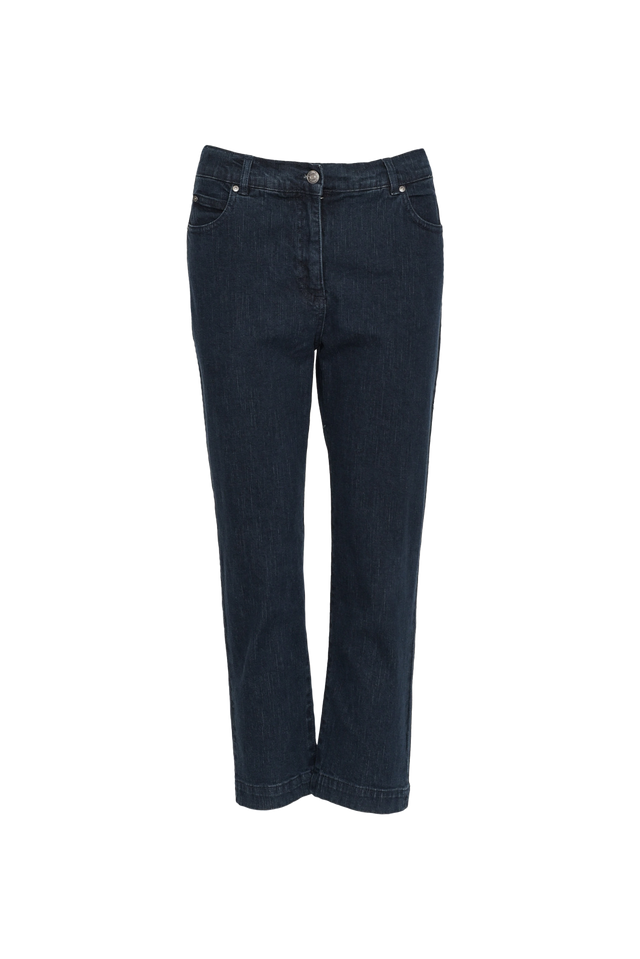 Rosanna Dark Denim Cropped Jeans image 5