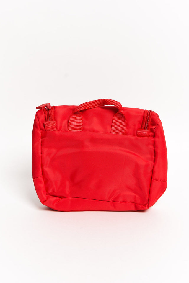 Rae Red Small Toiletry Organizer