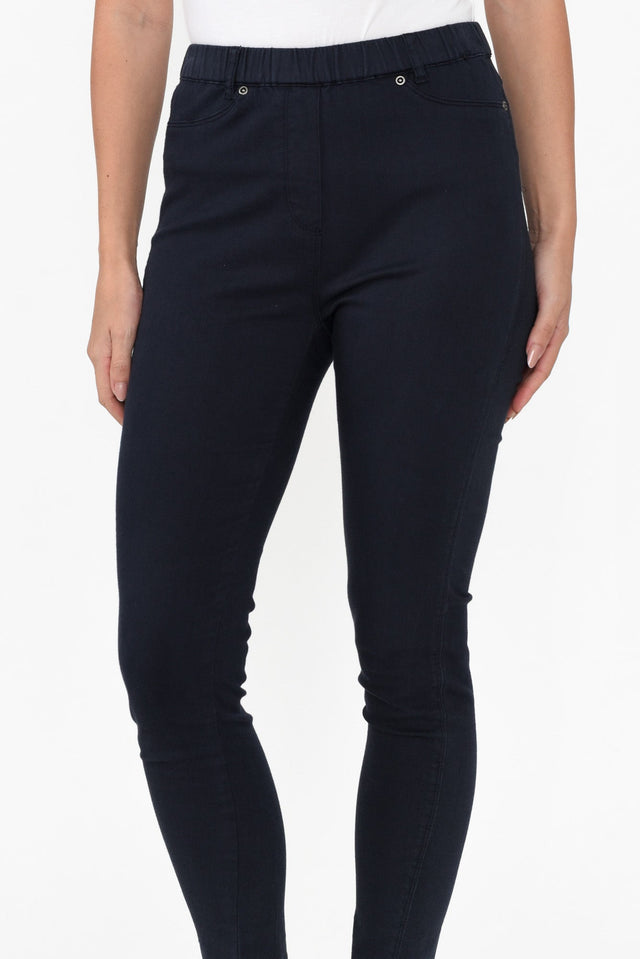 Reed Navy Stretch Cotton Pants image 6