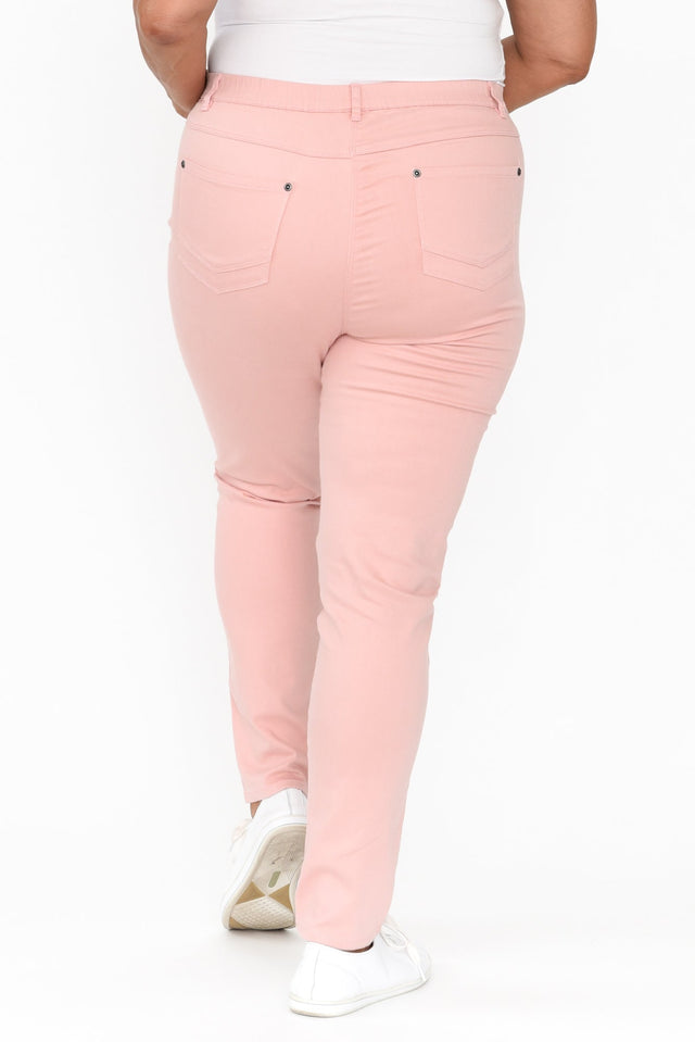 Reed Pink Stretch Cotton Pants image 14