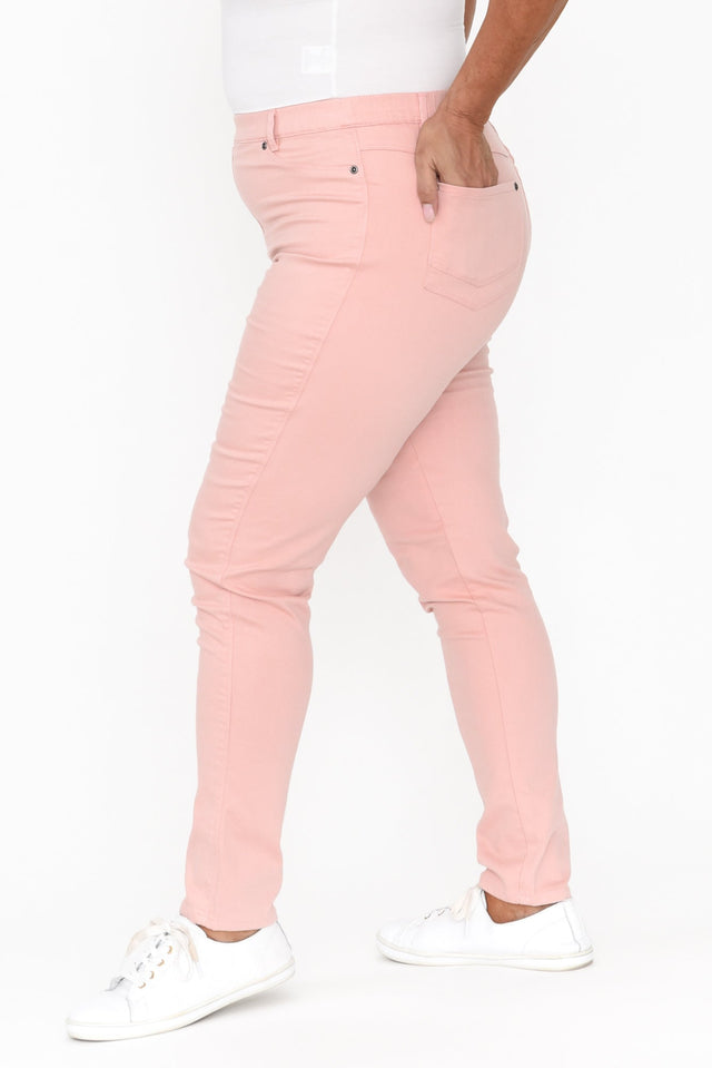 Reed Pink Stretch Cotton Pants image 13